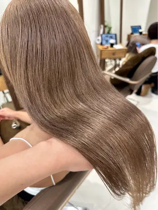 ロング カラー ブリーチカラー/ベー ジュ/Hono🦖のヘアスタイル