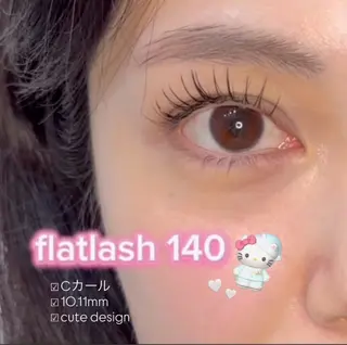 マツエク・マツパ mishu eyelash  salon所属・赤井 真珠のマツエク・マツパデザイン