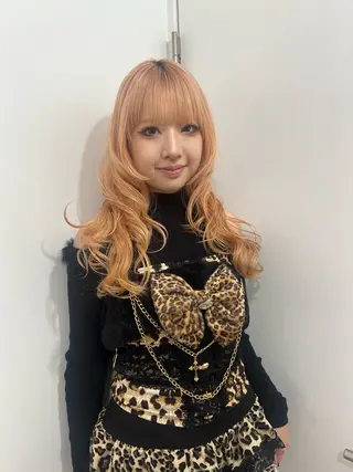 ロング 💥ウルフカット デザインあんな💥のヘアスタイル