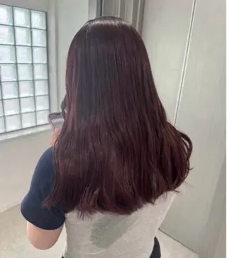 ロング miku/ラベンダー 透明感カラー🪻❤︎のヘアスタイル