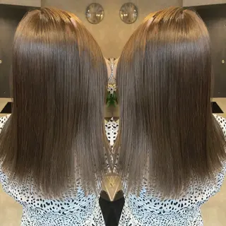 ロング カラー tocca 💜石田愛結💜のヘアスタイル