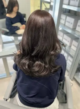 セミロング カラー ダブルカラー/レイヤ ーカット 🤍ゆきなのヘアスタイル