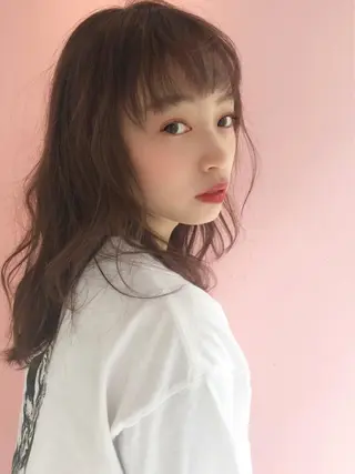 ロング 韓国レイヤー/ 髪質改善🤍芹奈のヘアスタイル