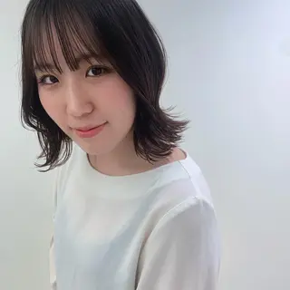 ヘアアレンジ beautism clock所属・韓国風🇰🇷うる艶 レイヤー/海青🫧のヘアスタイル