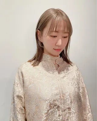 ミディアム カラー Nancy所属・束感まつげ❤︎ あみのマツエク・マツパデザイン