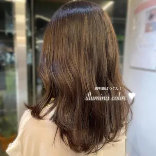 カラー ヘアアレンジ 𝙢𝙞𝙮𝙪🎀 girly hairのヘアスタイル