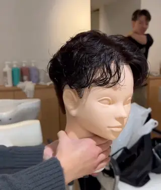 パーマ メンズ 早川 星麗のヘアスタイル