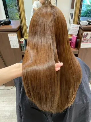 カラー 🍀透明感ナチュラル カラー🍀じゅんのヘアスタイル