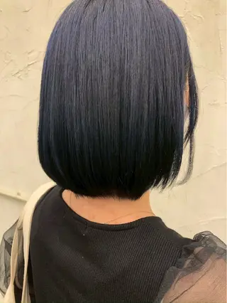 ショート ルプラボウ/ぴーす/ 縮毛矯正のヘアスタイル