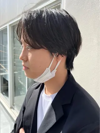 ショート カラー パーマ ヘアアレンジ メンズ 💎髪質改善特化💎 RUITOのヘアスタイル