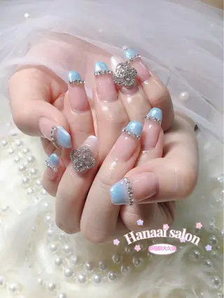 セミロング Hanaai Salon新大久保店のネイルデザイン