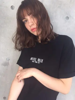 ショート ミディアム セミロング ロング カラー パーマ ヘアアレンジ メンズ キッズ ☃️髪質改善🉐割✨ ❄️“ever”❄️のヘアスタイル