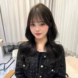 ロング 🇰🇷韓国艶髪🫧 一倉耀士郎のヘアスタイル