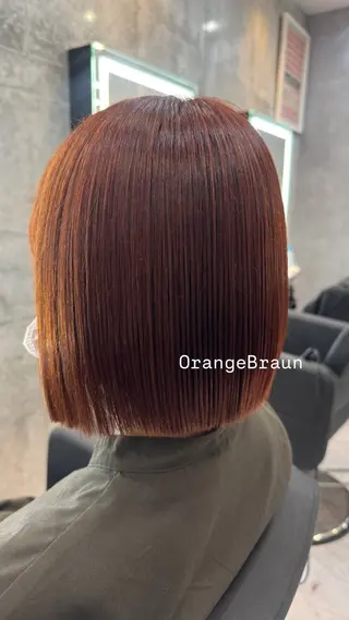 ショート カラー momoka🩶 艶カラー‪𓈒𓏸のヘアスタイル