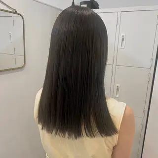 ロング カラー 透明感カラー、 アレンジ/miyuのヘアスタイル