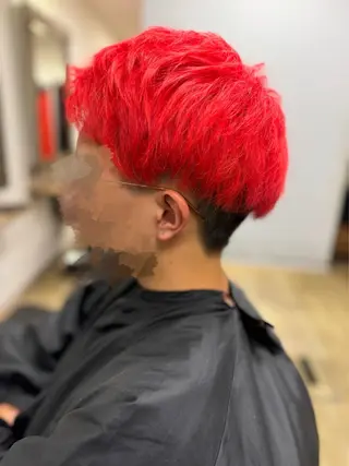 ショート カラー メンズ PLUSISM(プラスイズム)所属・🍁ダブルカラー 🍁凌平のヘアスタイル