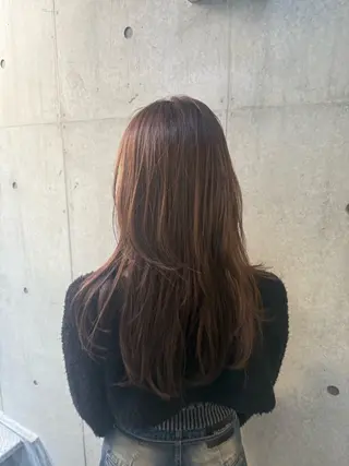 ロング カラー 誰よりも丁寧なカット 🍀小林輝のヘアスタイル