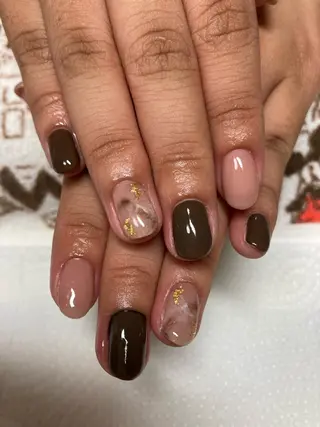 ネイル rukianail 新里のネイルデザイン