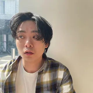 ショート パーマ メンズ 【メンズ特化】 池田大成✂︎のヘアスタイル