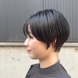 ショート コテ巻きパーマ/韓国 パーマ/佐野のヘアスタイル
