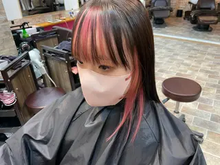 セミロング SALOWIN心斎橋Suite店所属・洗っても取れない 髪質改善|OJIROのヘアスタイル