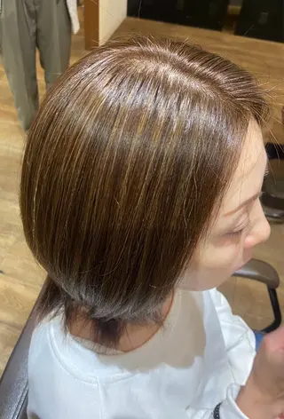 カラー 透明感カラー/ 小顔カット/ミヅキのヘアスタイル