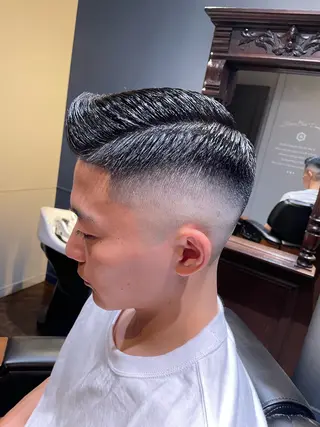ショート メンズ The Premium Barber Dampfer所属・西井 義就のヘアスタイル