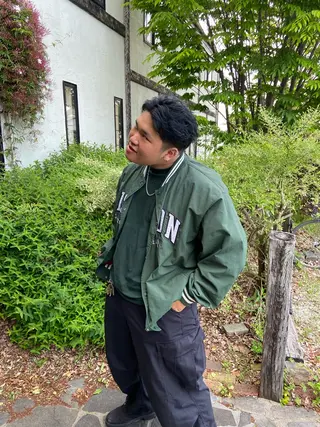 ショート カラー メンズ LE-PLA Citta 大雅のヘアスタイル