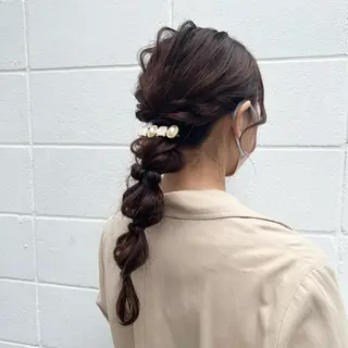 ロング インナーカラー♡ Nanakoのヘアスタイル