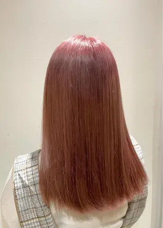 セミロング 縮毛矯正支持率👑 No.1 SORAのヘアスタイル