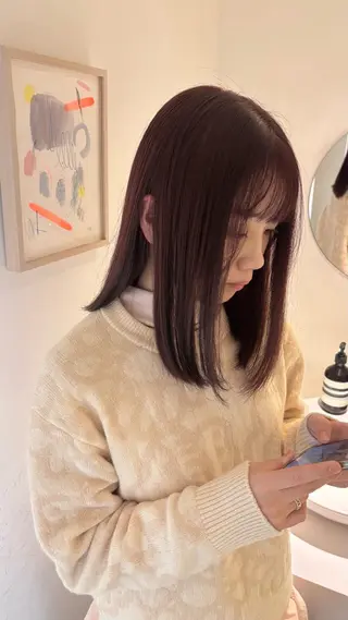 カラー yukie/ ブリーチカラーのヘアスタイル