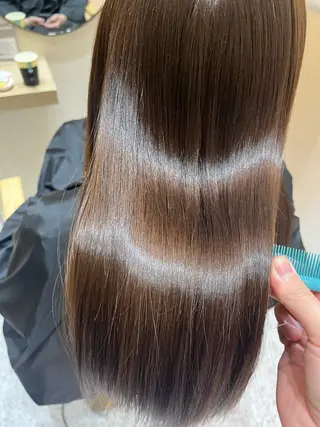 ロング 暖色艶カラー♥️ nagi♥️のヘアスタイル