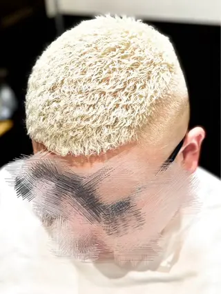 ショート パーマ メンズ 麻布山本所属・麻布 山本のヘアスタイル