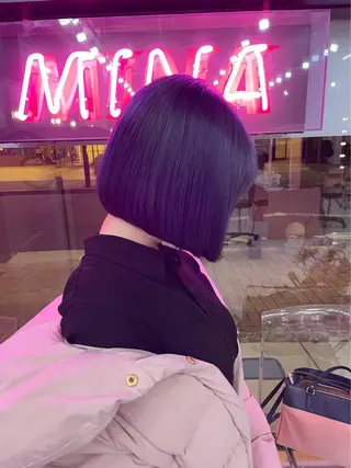 カラー ハイトーン/透明感 髪質改善/rinaのヘアスタイル