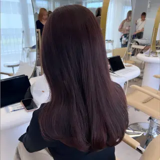 セミロング アレンジ/ブラウン カラー HARU🕯のヘアスタイル