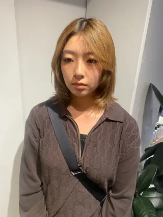 ミディアム ミユウ👗🎀 /カラーリスト/ボブのヘアスタイル