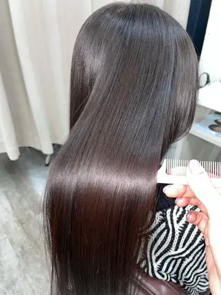 ロング 韓国ヘア🤍髪質改善 🇰🇷AKANEのヘアスタイル