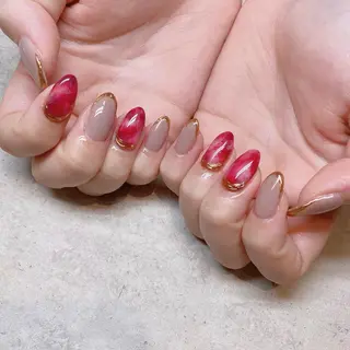 ネイル among アマン所属・lecoa_ kana／amongのネイルデザイン