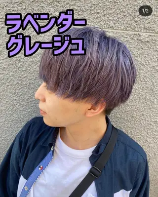 カラー メンズ ゴートゥデイシェアサロン表参道店所属・24時間受付可🕒 艶髪のヘアスタイル