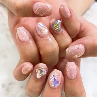 ネイル ⭐︎休業中の練習⭐︎ JNA認定講師髙橋のネイルデザイン