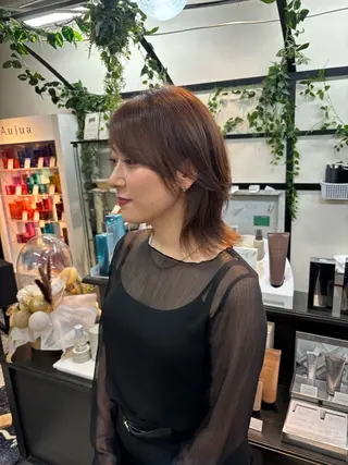 ミディアム カラー 🌙【カラー特化/透 明感カラー】リュウヤのヘアスタイル