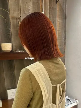 ミディアム カラー 暖色カラー/レイヤー 🌙 オノユリカのヘアスタイル