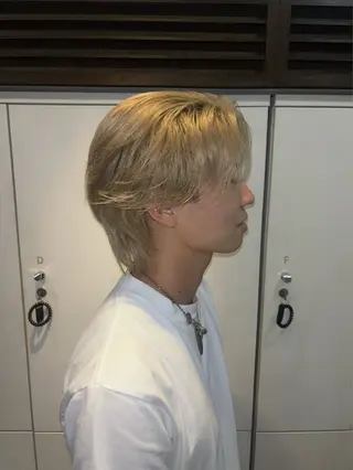 ロング カラー ヘアアレンジ メンズ シールエクステ🎀 羽エクステ🌙しぇるのヘアスタイル