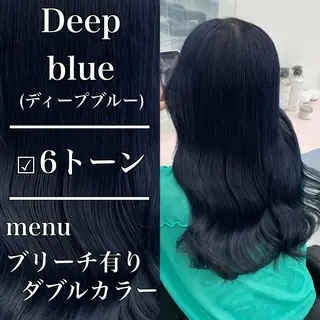 セミロング カラー レイヤー×透明感カラ ーHAYATOのヘアスタイル