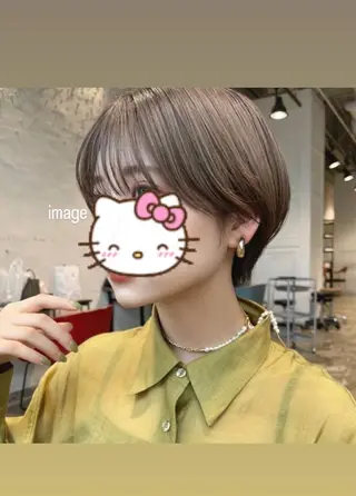 ショート anon Loemのヘアスタイル