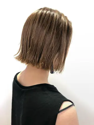 ショート カラー 関 京磨のヘアスタイル