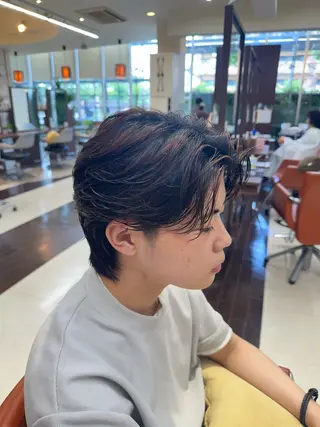 ショート カラー パーマ メンズ 毎月230人担当/ メンズヘア/清和武虎のヘアスタイル