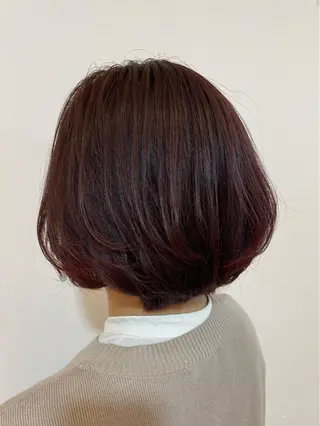 ショート カラー 🦋透明感 艶カラー Rie🦋のヘアスタイル