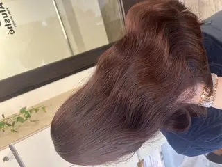 ロング カラー ヘアアレンジ 🦄🫧‪透明感 絹髪特化🫧🍓のヘアスタイル