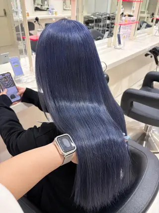 ミディアム カラー ヘアアレンジ 💟RINNA 艶カラー💟のヘアスタイル
